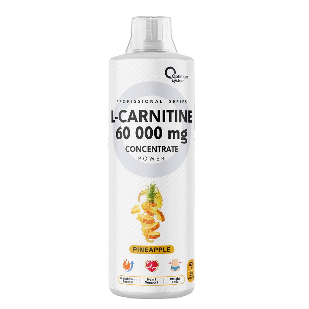 L-карнитин Optimum System L-Carnitine Ананас 60000 mg 500ml