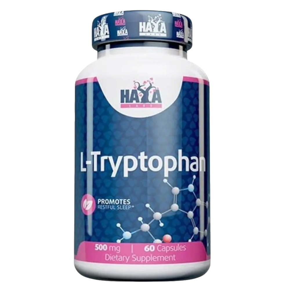 Аминокислотный комплекс HaYa Labs L-Tryptophan 500 mg 60 капсул