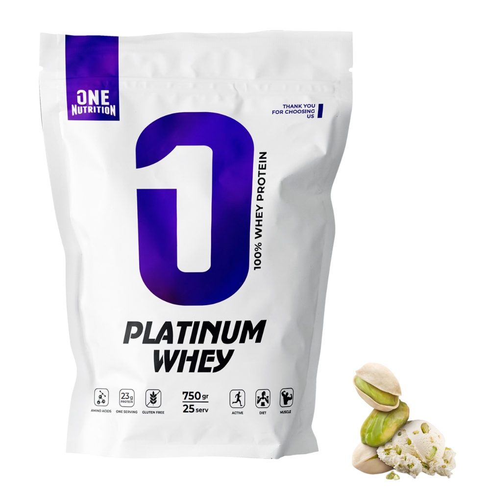 Протеин ONE NUTRITION Platinum Whey 750 g Дубайский шоколад
