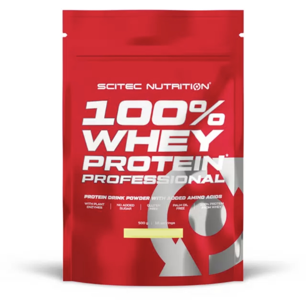 Протеин Scitec Nutrition 100% Whey Protein Professional 500 g Клубника